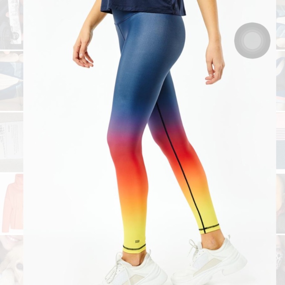 NWT Kinney high waist 7/8 Ombre Tight